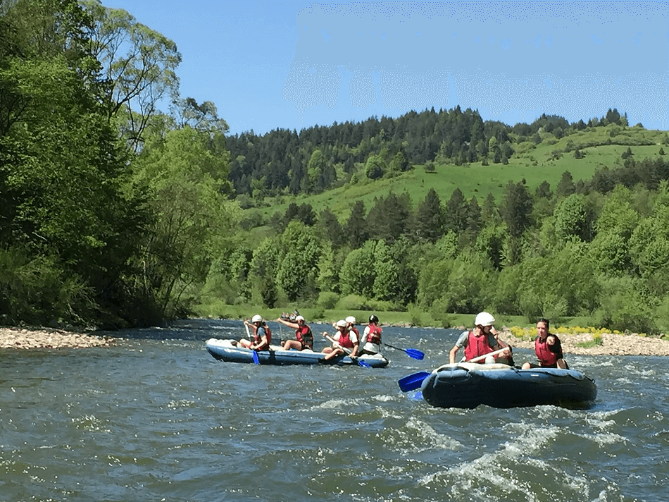 Rafting na Dunajci